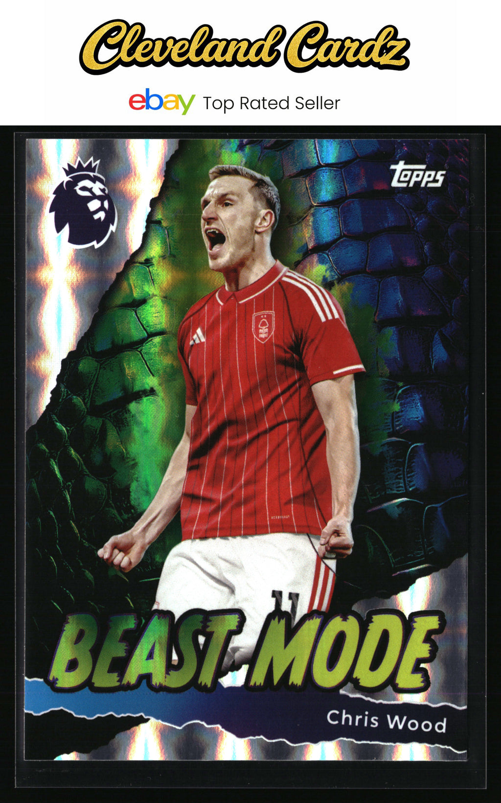 2025-26 Topps Premier League #434 Chris Wood