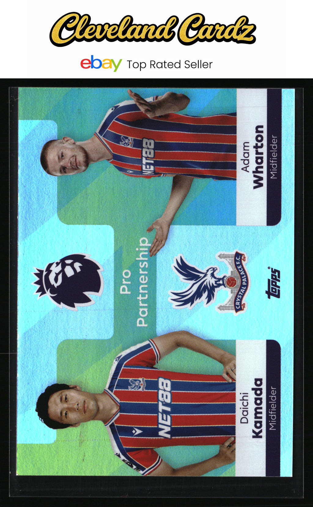 2025-26 Topps Premier League #368 Daichi Kamada / Adam Wharton