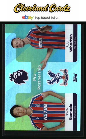 2025-26 Topps Premier League #368 Daichi Kamada / Adam Wharton