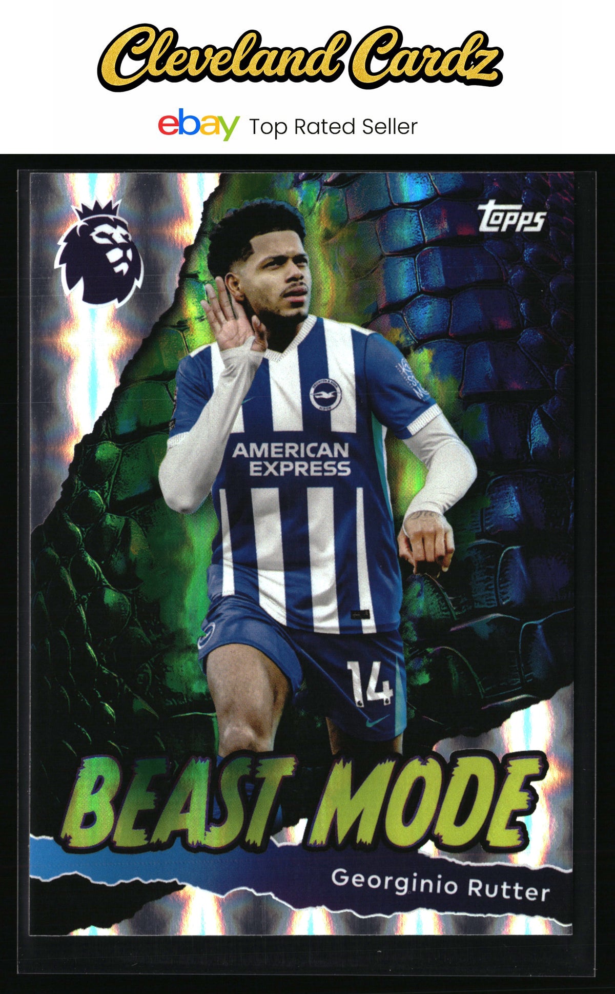 2025-26 Topps Premier League #425 Georginio Rutter