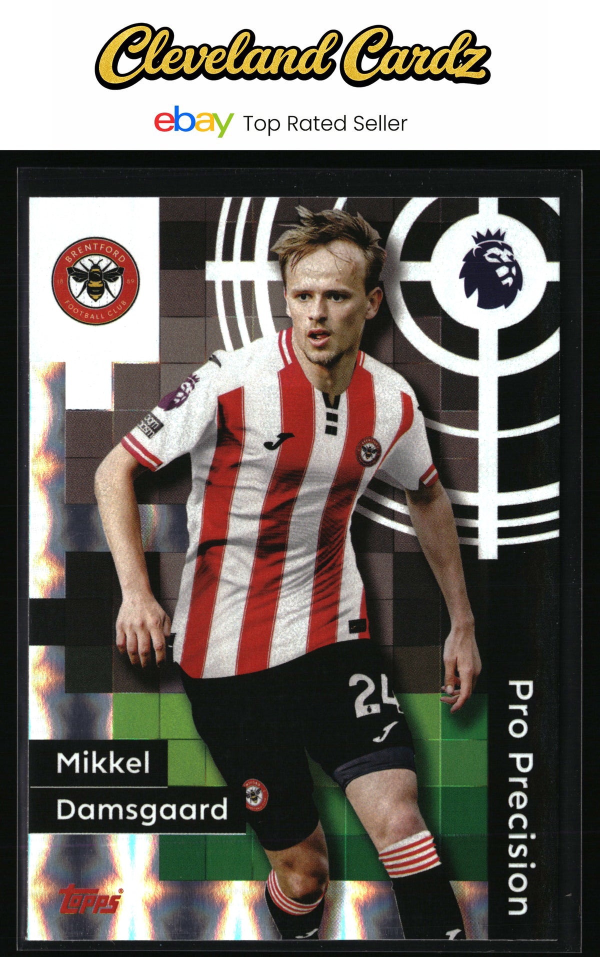 2025-26 Topps Premier League #404 Mikkel Damsgaard