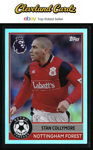 2025-26 Topps Premier League #395 Stan Collymore Rainbow Foil