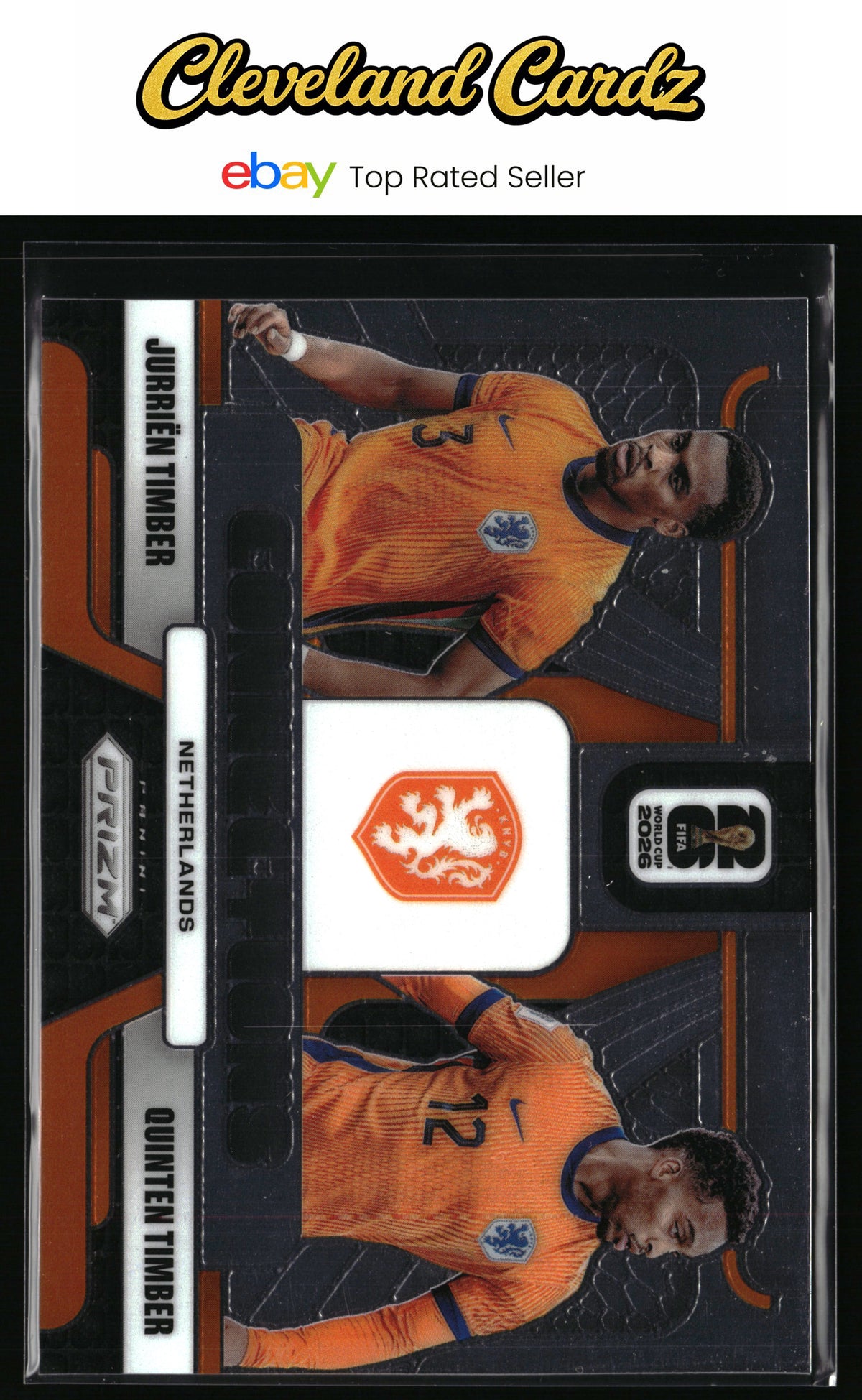 2026 Panini Prizm FIFA World Cup #25 Jurrien Timber / Quinten Timber Connections