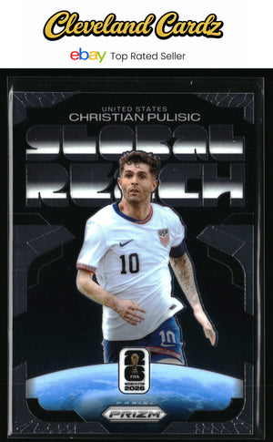 2026 Panini Prizm FIFA World Cup #25 Christian Pulisic Global Reach