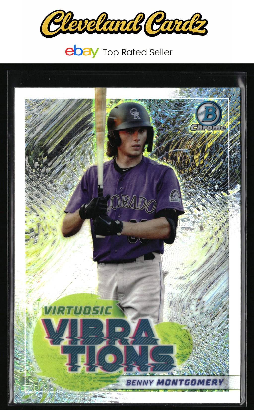 2022 Bowman #VV-17 Benny Montgomery Virtuosic Vibrations