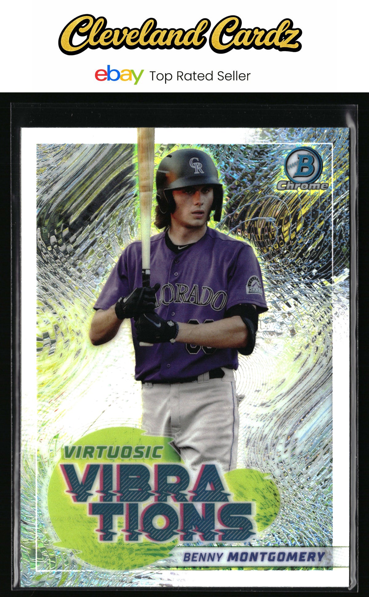 2022 Bowman #VV-17 Benny Montgomery Virtuosic Vibrations