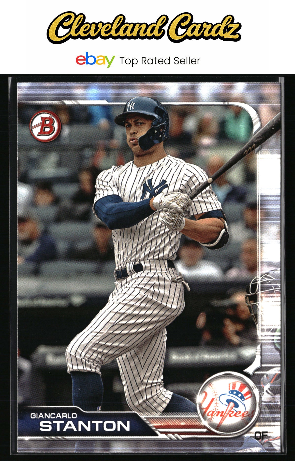 2019 Bowman #43 Giancarlo Stanton