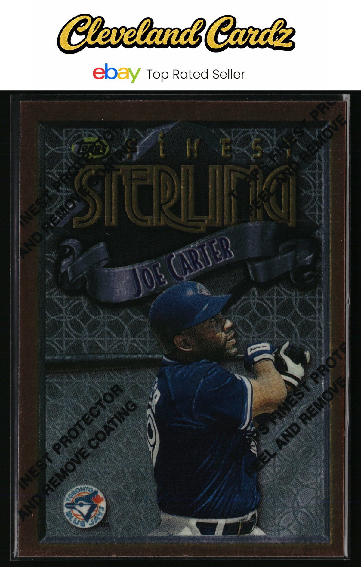 1996 Finest #315 Joe Carter