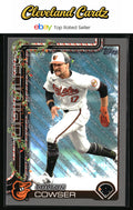 2025 Topps Holiday #H157 Colton Cowser Silver Glitter Holiday