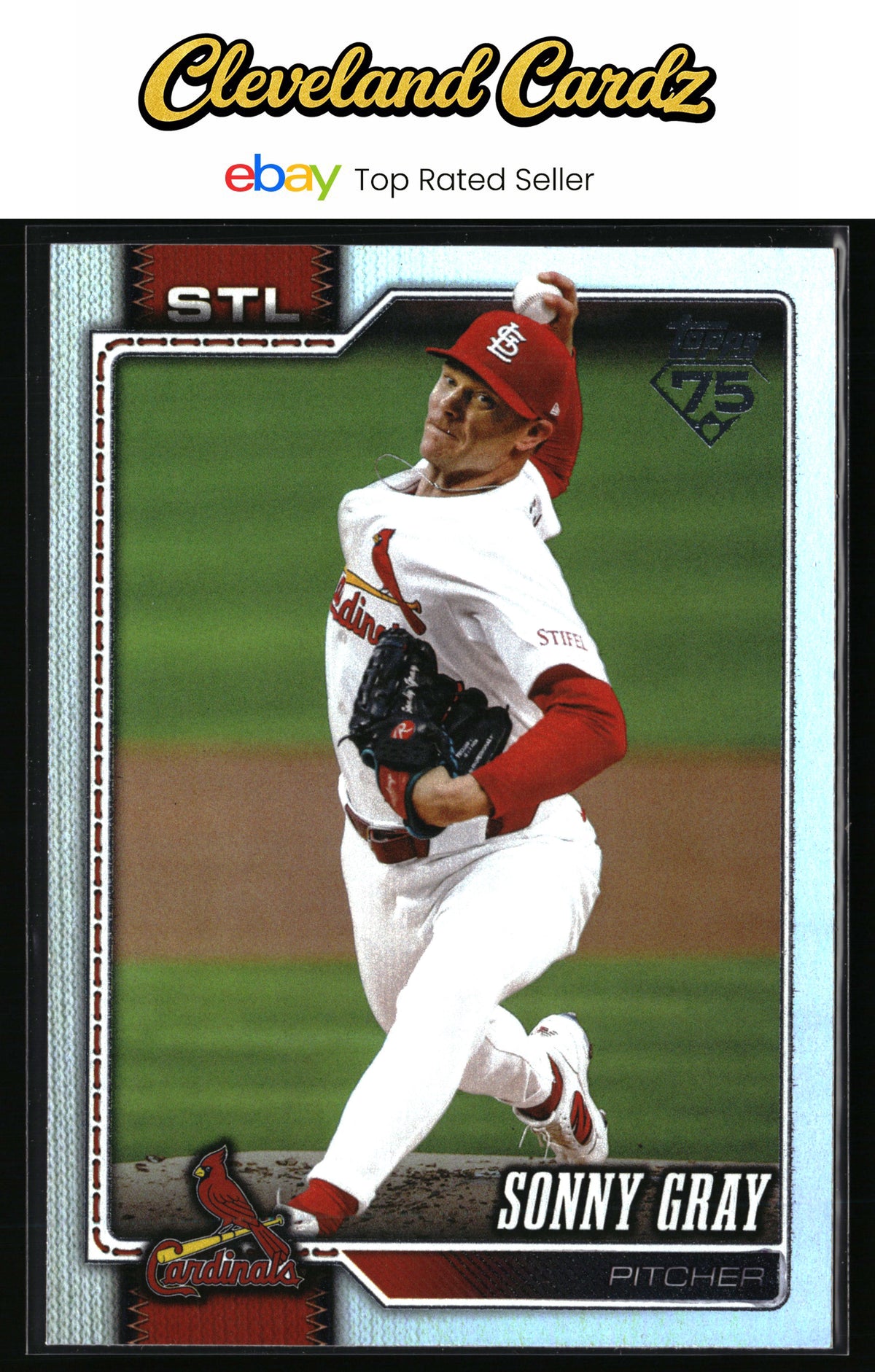 2026 Topps #40 Sonny Gray Rainbow Foil