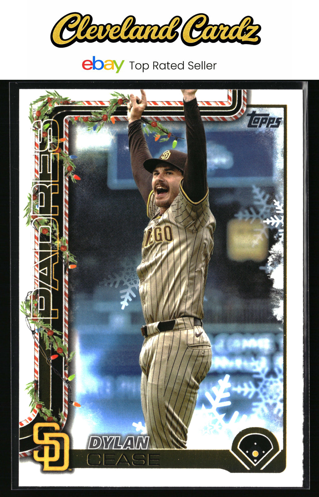 2025 Topps Holiday #H77 Dylan Cease