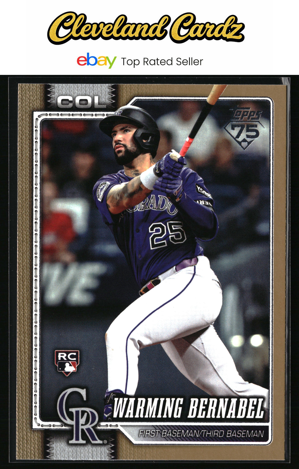 2026 Topps #55 Warming Bernabel Gold #/2026