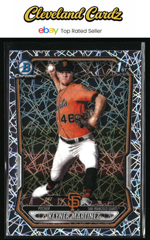 2026 Bowman #BCP-132 Keyner Martinez Chrome Prospects Lazer Refractor