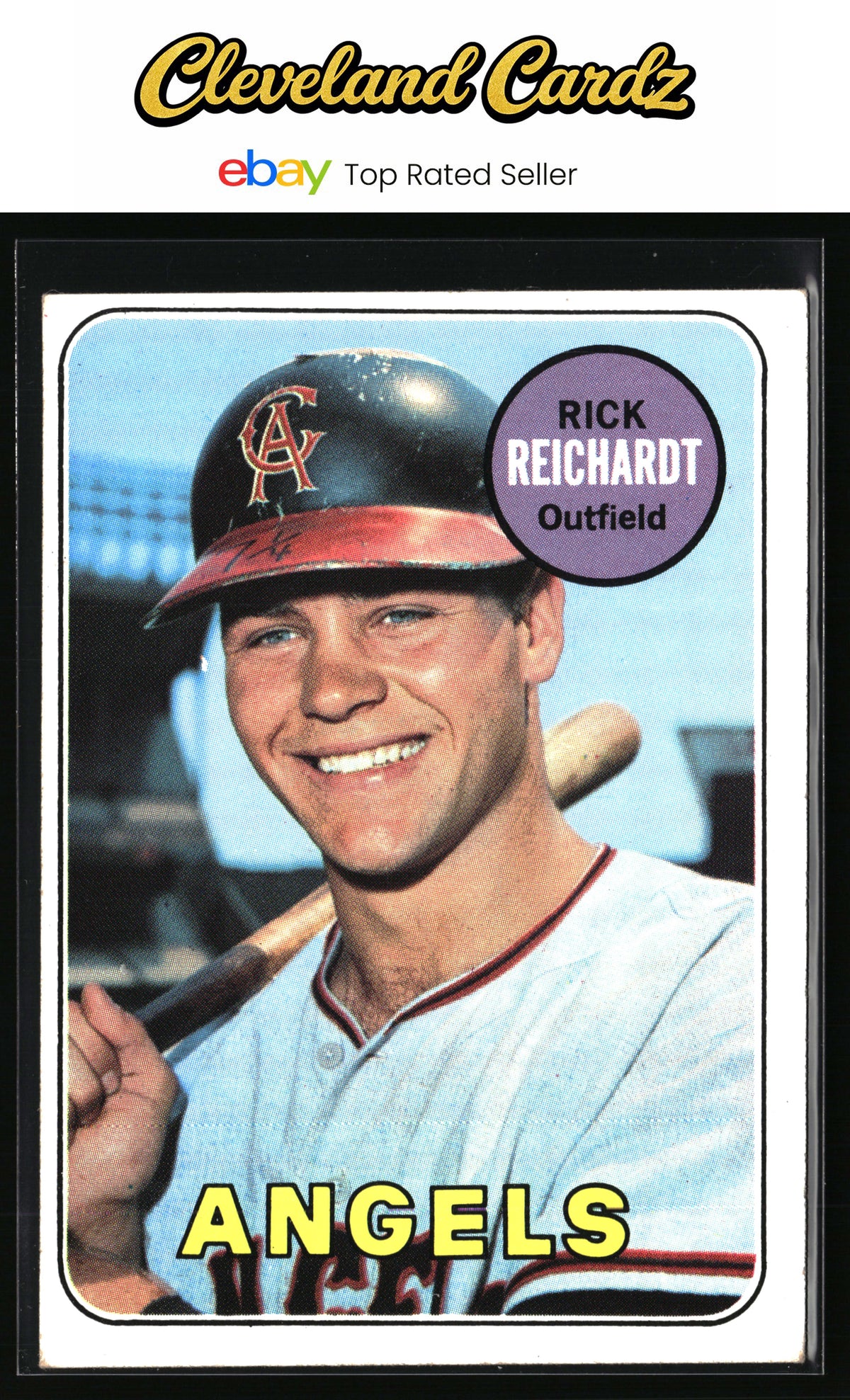 1969 Topps #205 Rick Reichardt