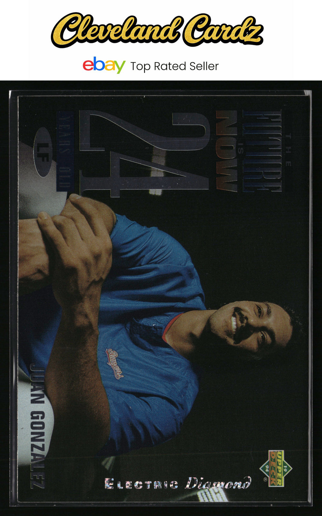 1994 Upper Deck #52 Juan Gonzalez Electric Diamond