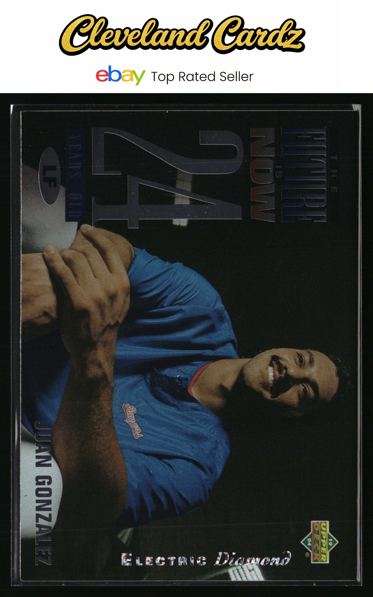 1994 Upper Deck #52 Juan Gonzalez Electric Diamond