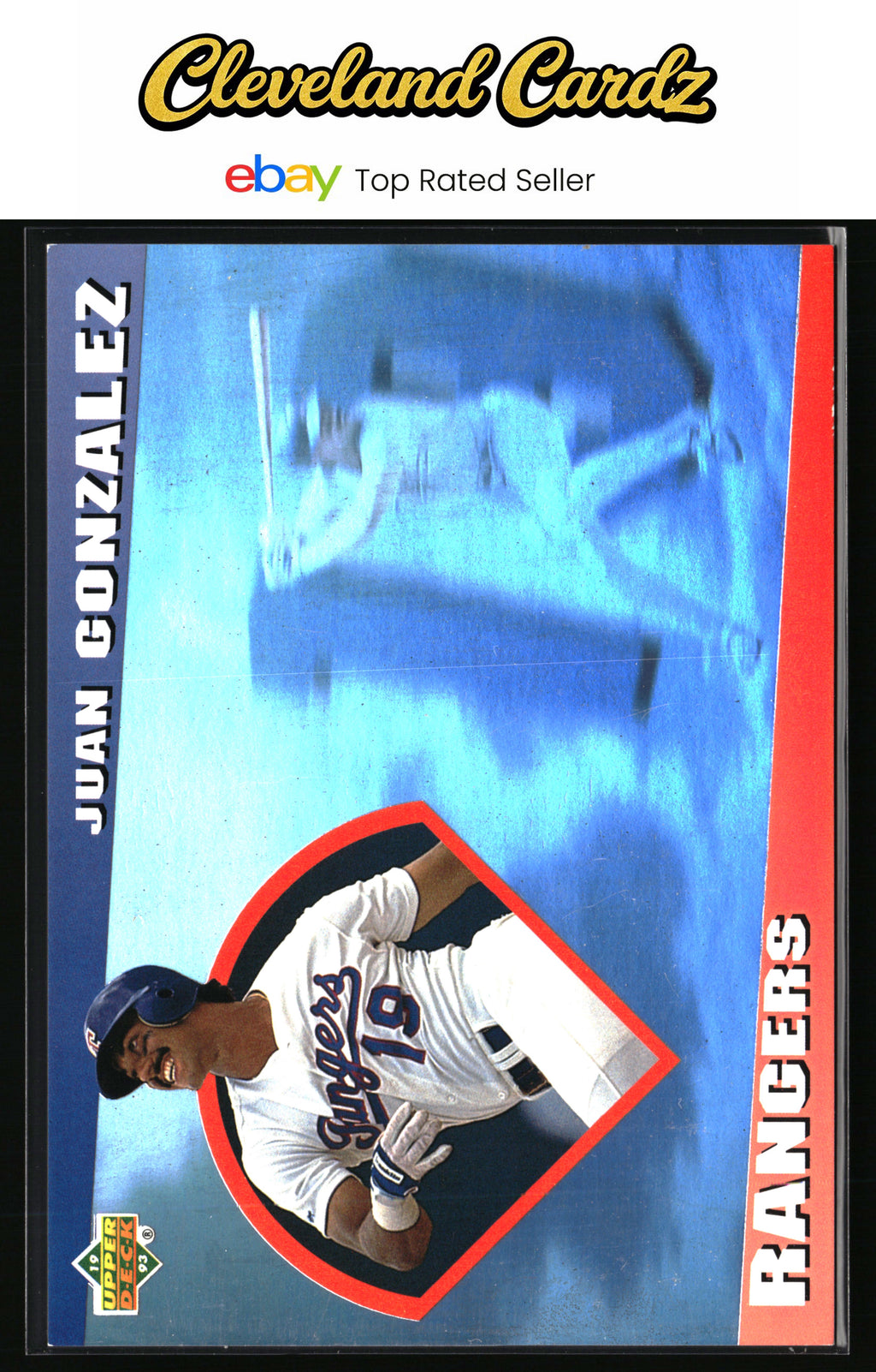 1993 Upper Deck Diamond Gallery #20 Juan Gonzalez