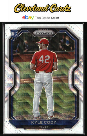 2021 Panini Prizm #115 Kyle Cody White Wave Prizm