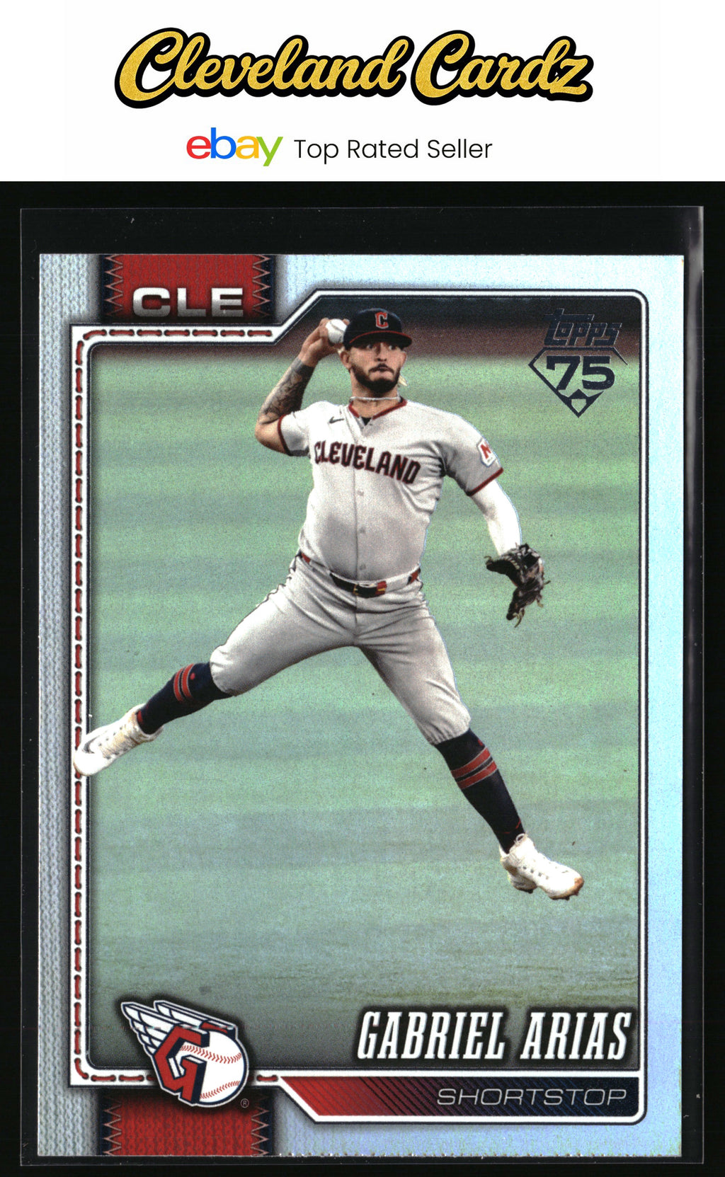 2026 Topps #354 Gabriel Arias Rainbow Foil
