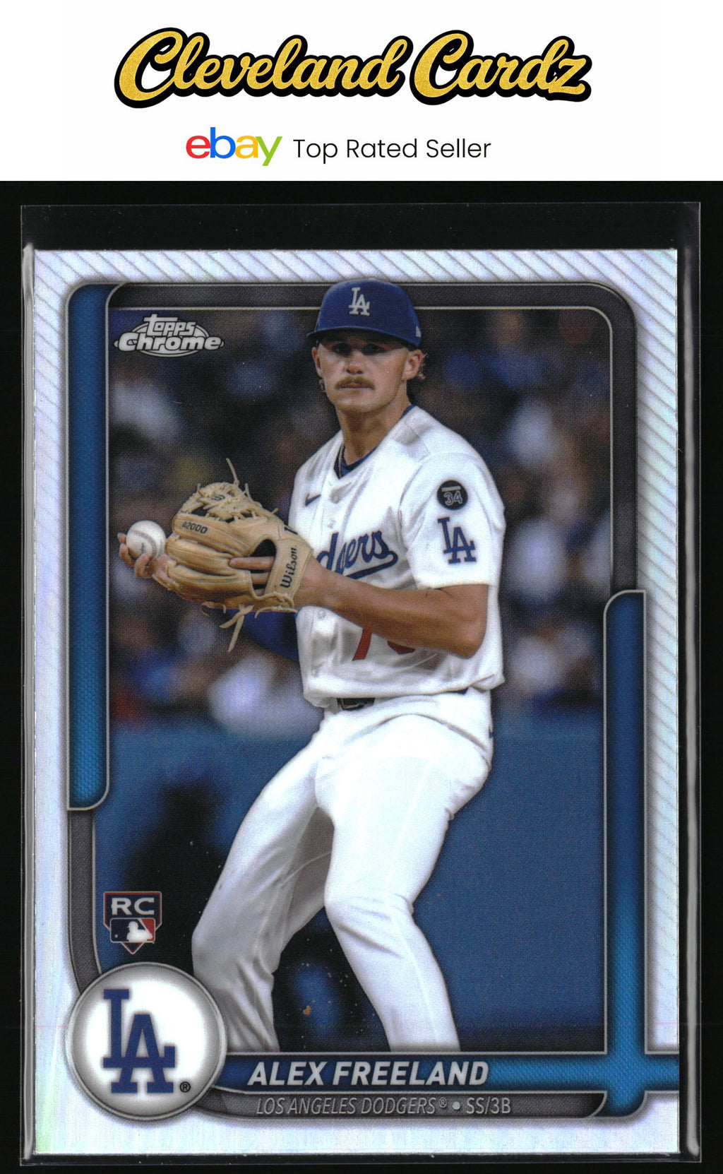 2026 Topps #60 Alex Freeland Flagship Collection Chrome (Series Two)