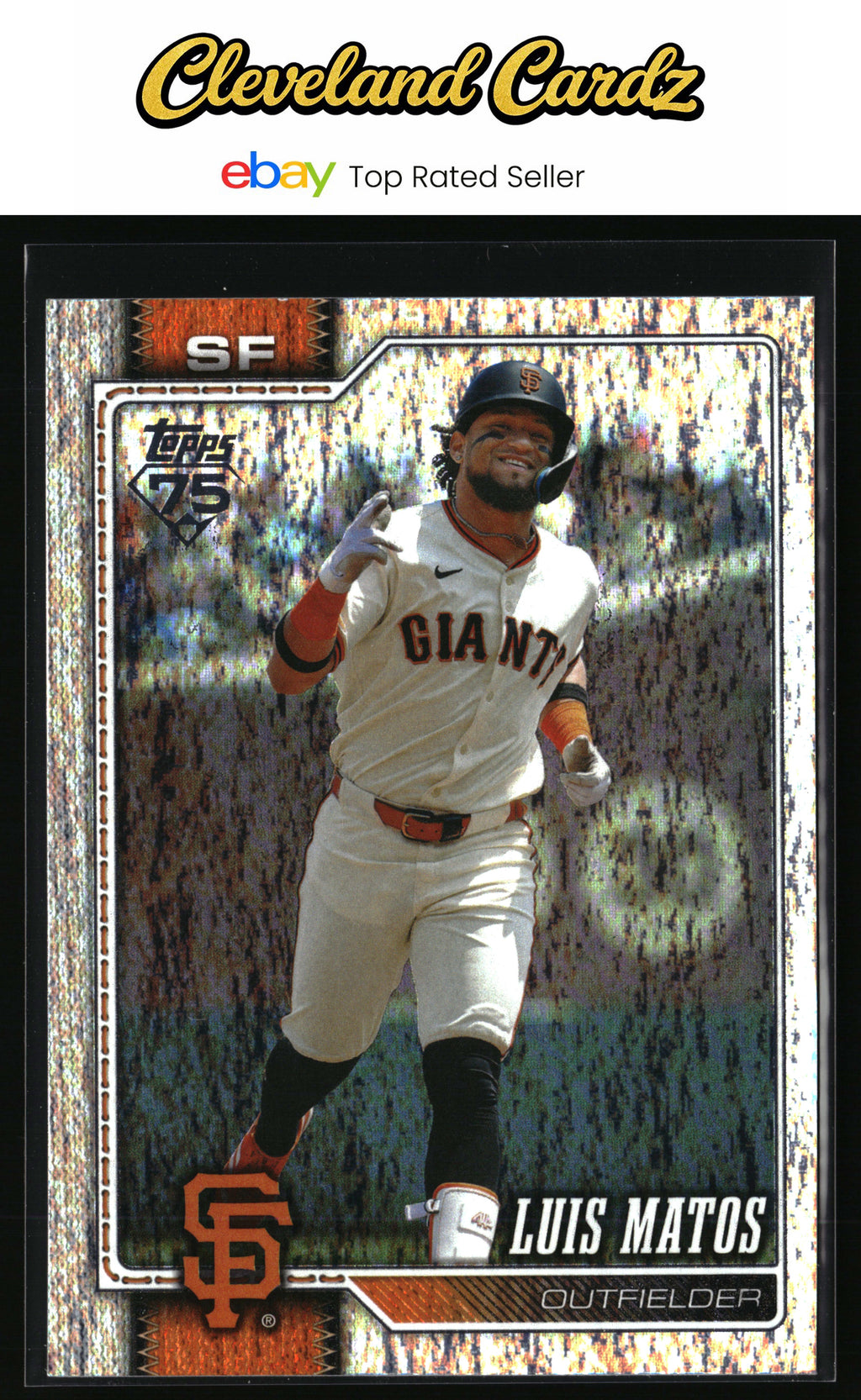 2026 Topps #693 Luis Matos Sandglitter