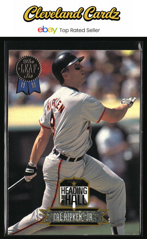 1993 Leaf #5 Cal Ripken, Jr. Heading for the Hall