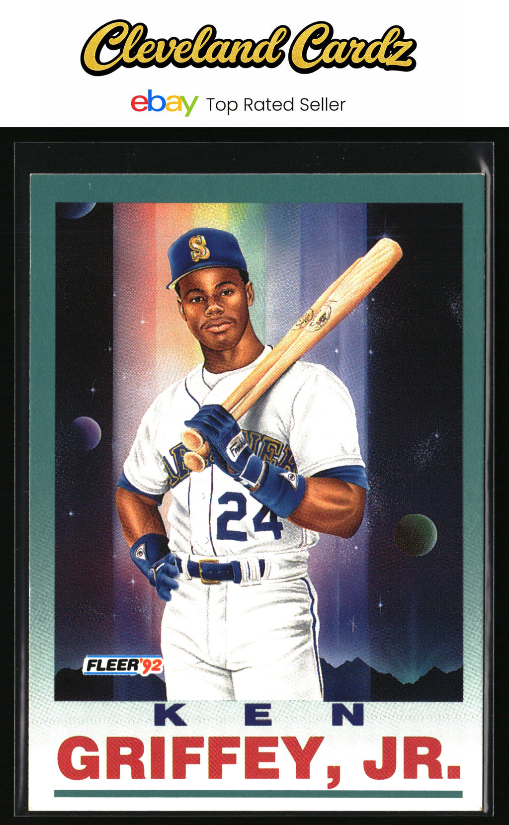 1992 Fleer #709 Ken Griffey, Jr.