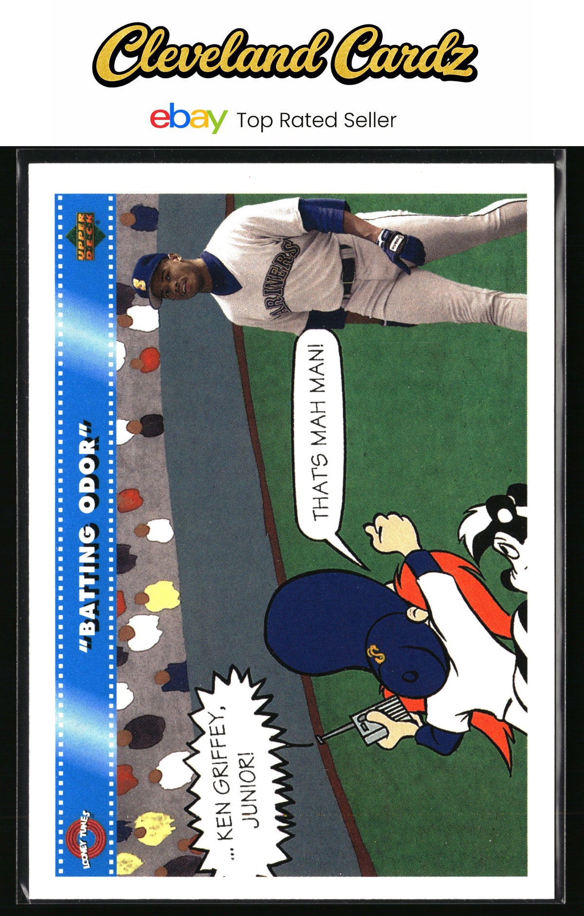 1992 Upper Deck Comic Ball 3 #9 Batting Odor