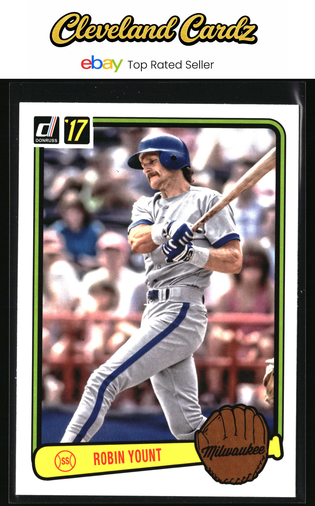 2017 Donruss #RV-43 Robin Yount Retro Variations 1983