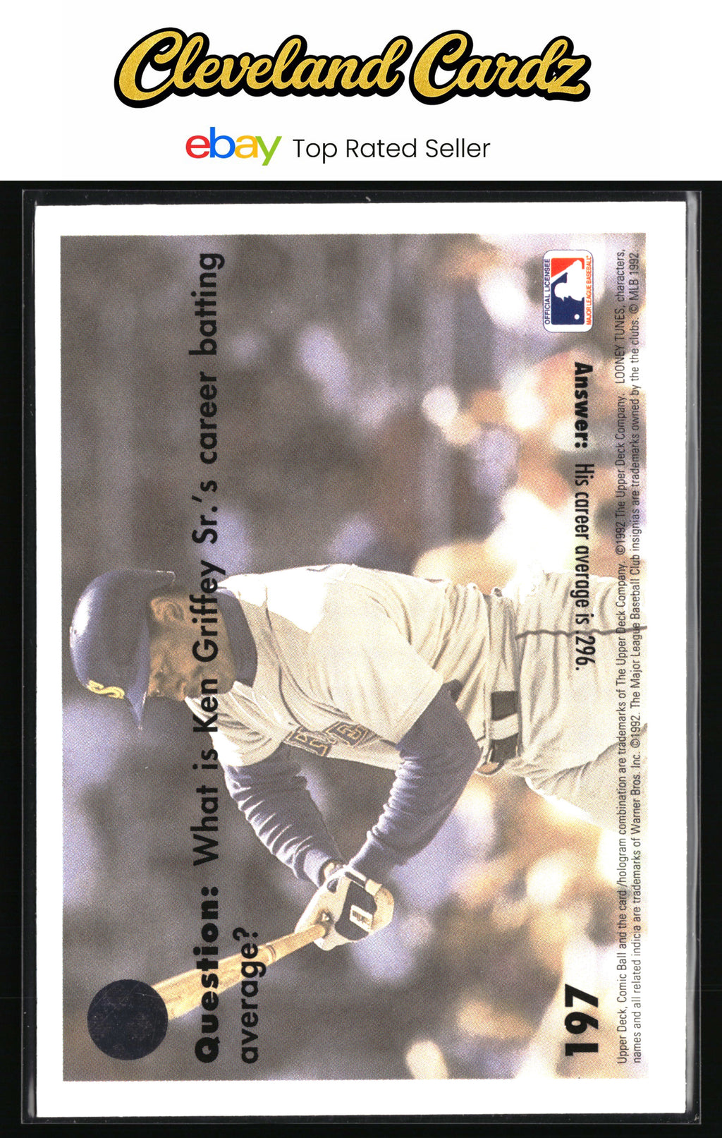 1992 Upper Deck Comic Ball 3 #197 Seventh Inning Stretch