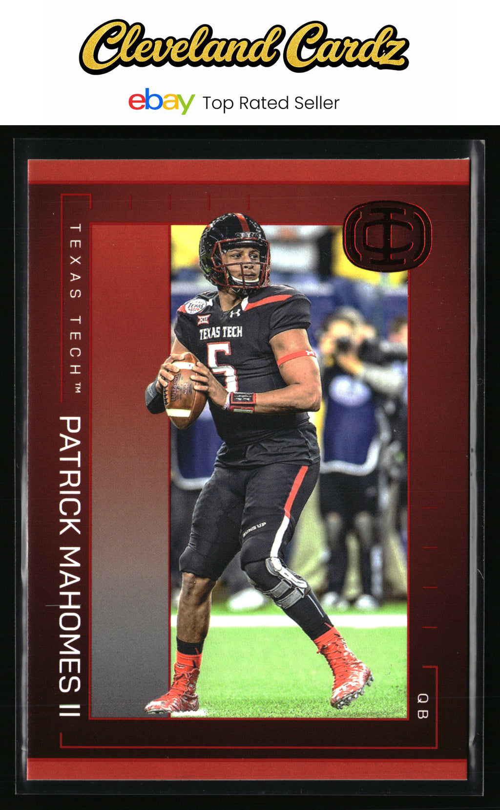 2025 Panini Authentically Mahomes Icon Collection #25 Patrick Mahomes II Red