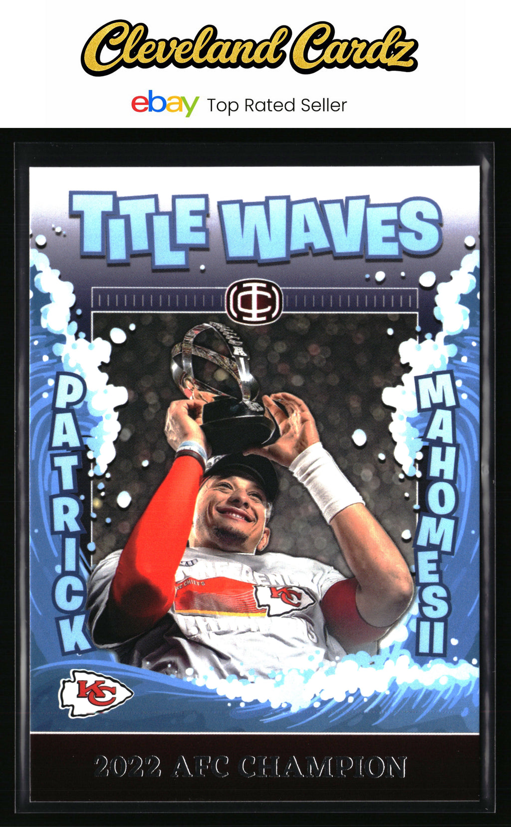 2025 Panini Mahomes Icon Collection - Title Waves #TW-3 Patrick Mahomes II