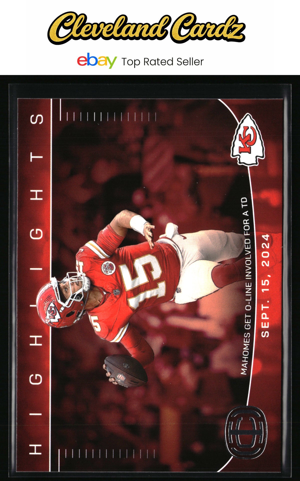 2025 Panini Mahomes Icon Collection - Icon Highlights #IC-24 Patrick Mahomes II