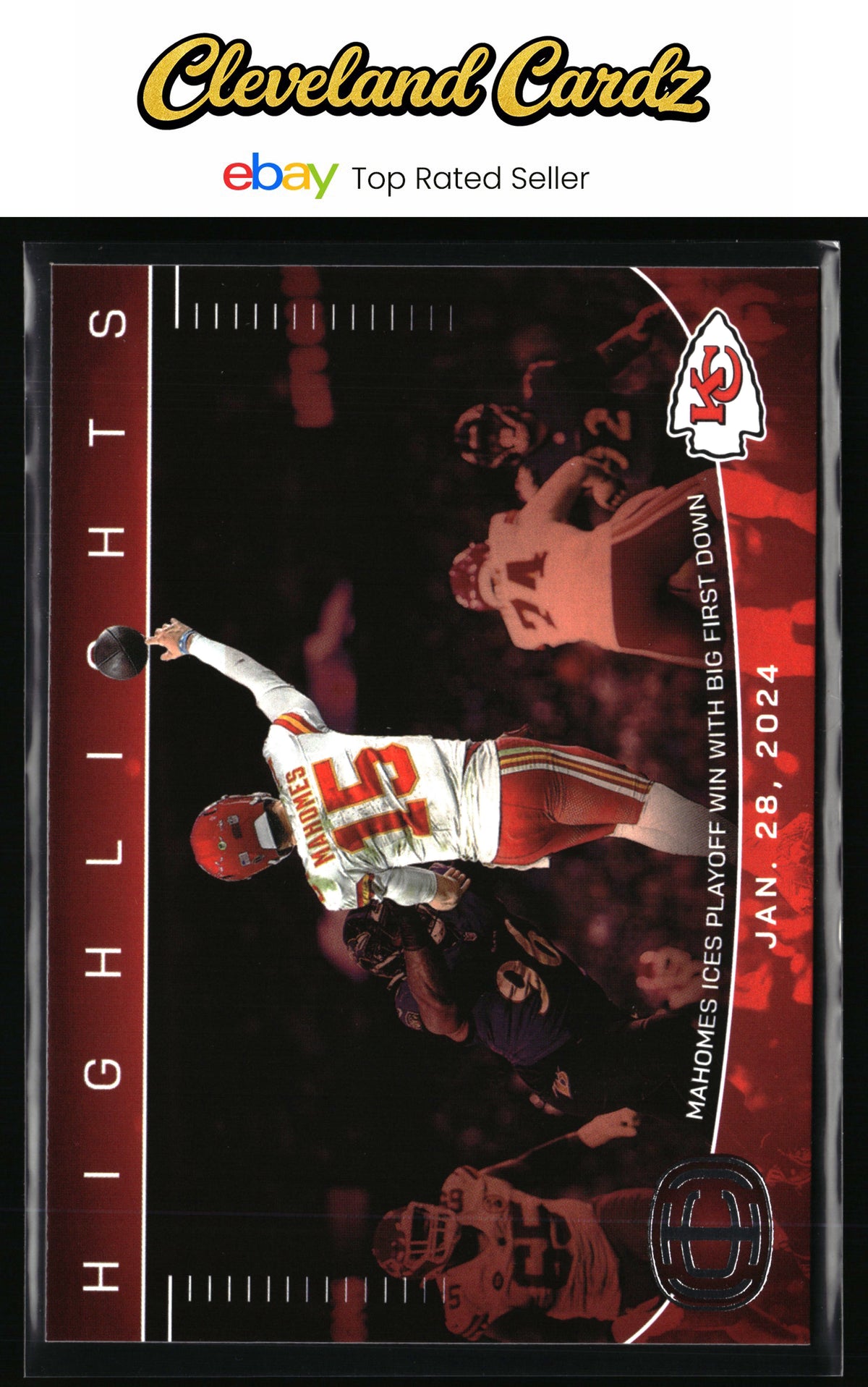 2025 Panini Mahomes Icon Collection - Icon Highlights #IC-14 Patrick Mahomes II