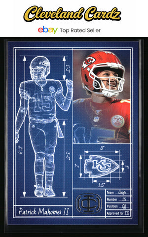 2025 Panini Mahomes Icon Collection - Touchdown Architect #TA-8 Patrick Mahomes