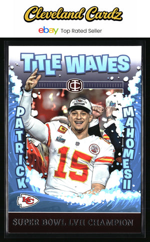 2025 Panini Mahomes Icon Collection - Title Waves #TW-4 Patrick Mahomes II