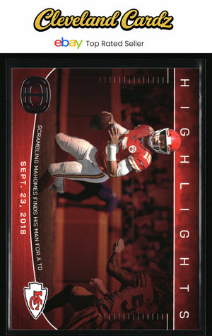 2025 Panini Mahomes Icon Collection - Icon Highlights #IC-3 Patrick Mahomes II