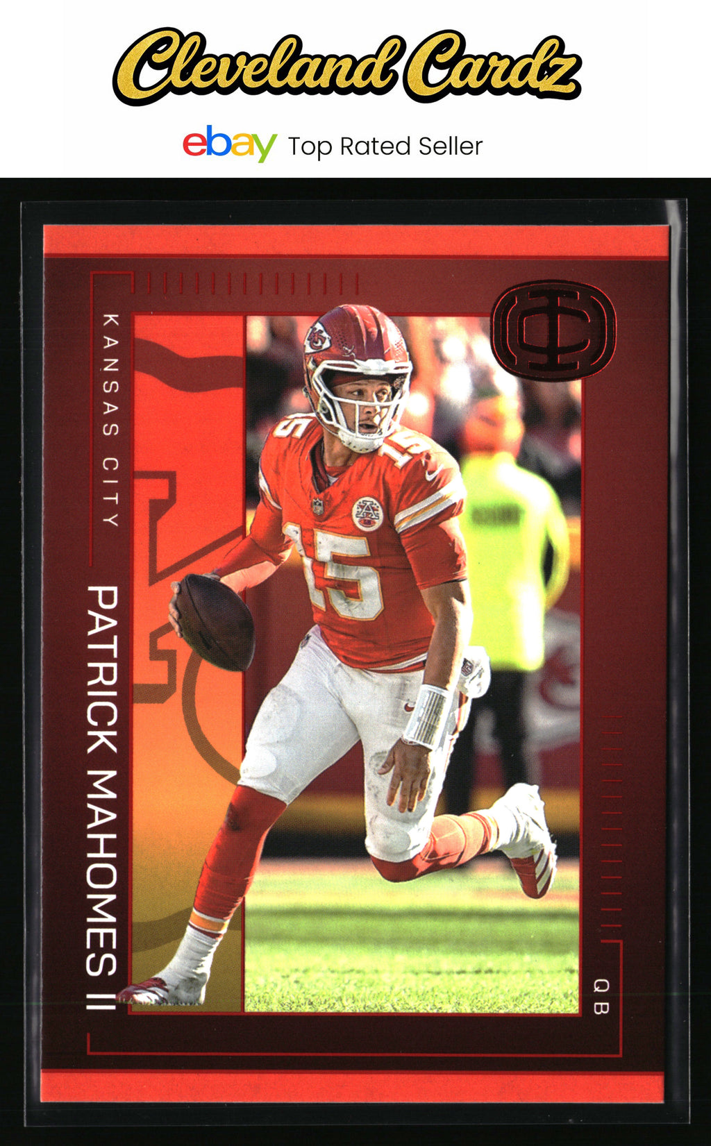 2025 Panini Authentically Mahomes Icon Collection - Red #15 Patrick Mahomes II