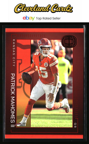 2025 Panini Authentically Mahomes Icon Collection - Red #15 Patrick Mahomes II