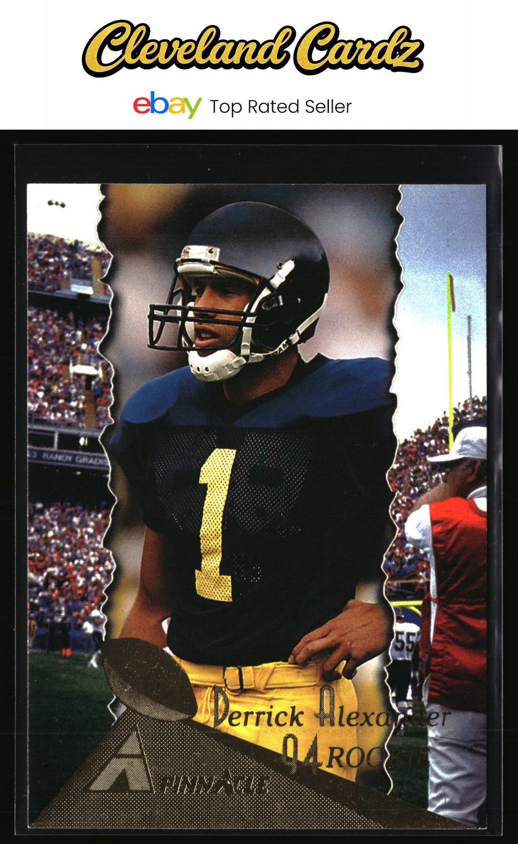1994 Pinnacle #209 Derrick Alexander
