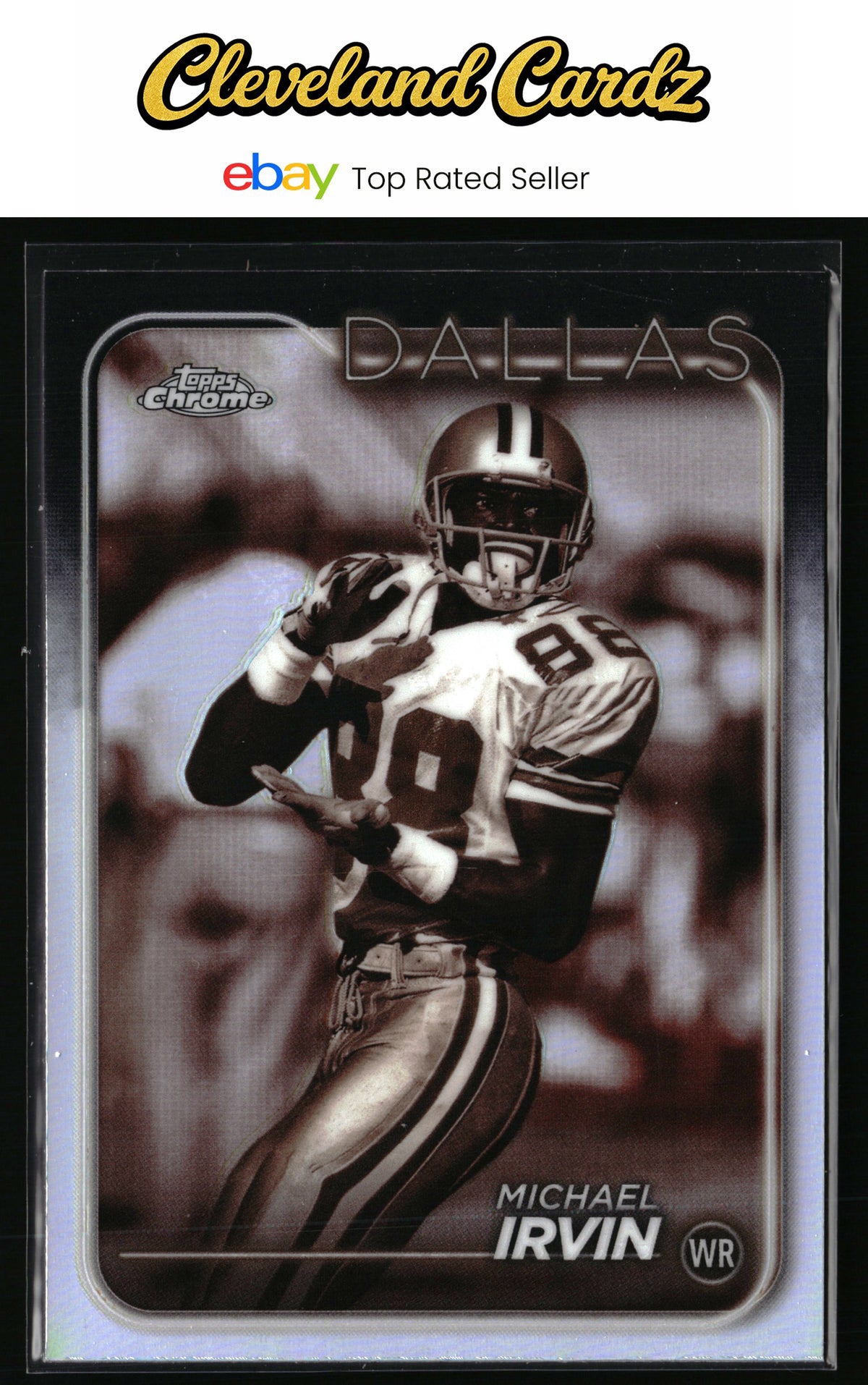 2024 Topps Chrome #36 Michael Irvin Sepia Refractor