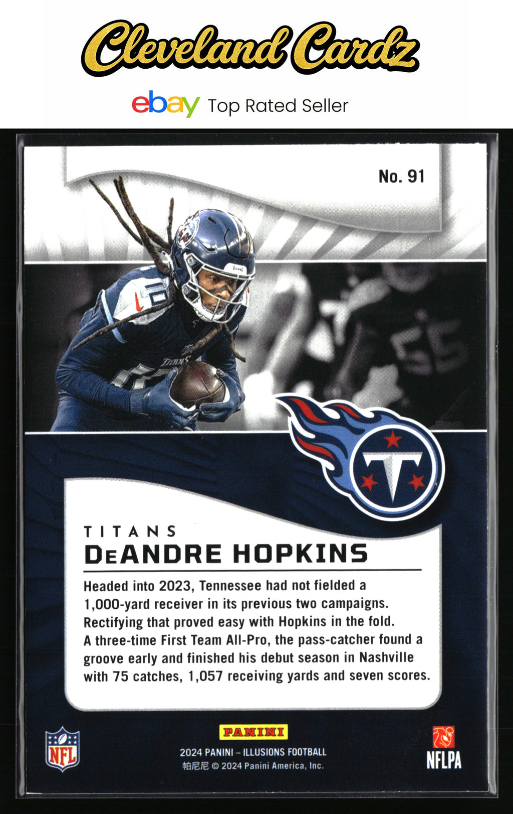 2024 Panini Illusions #91 DeAndre Hopkins