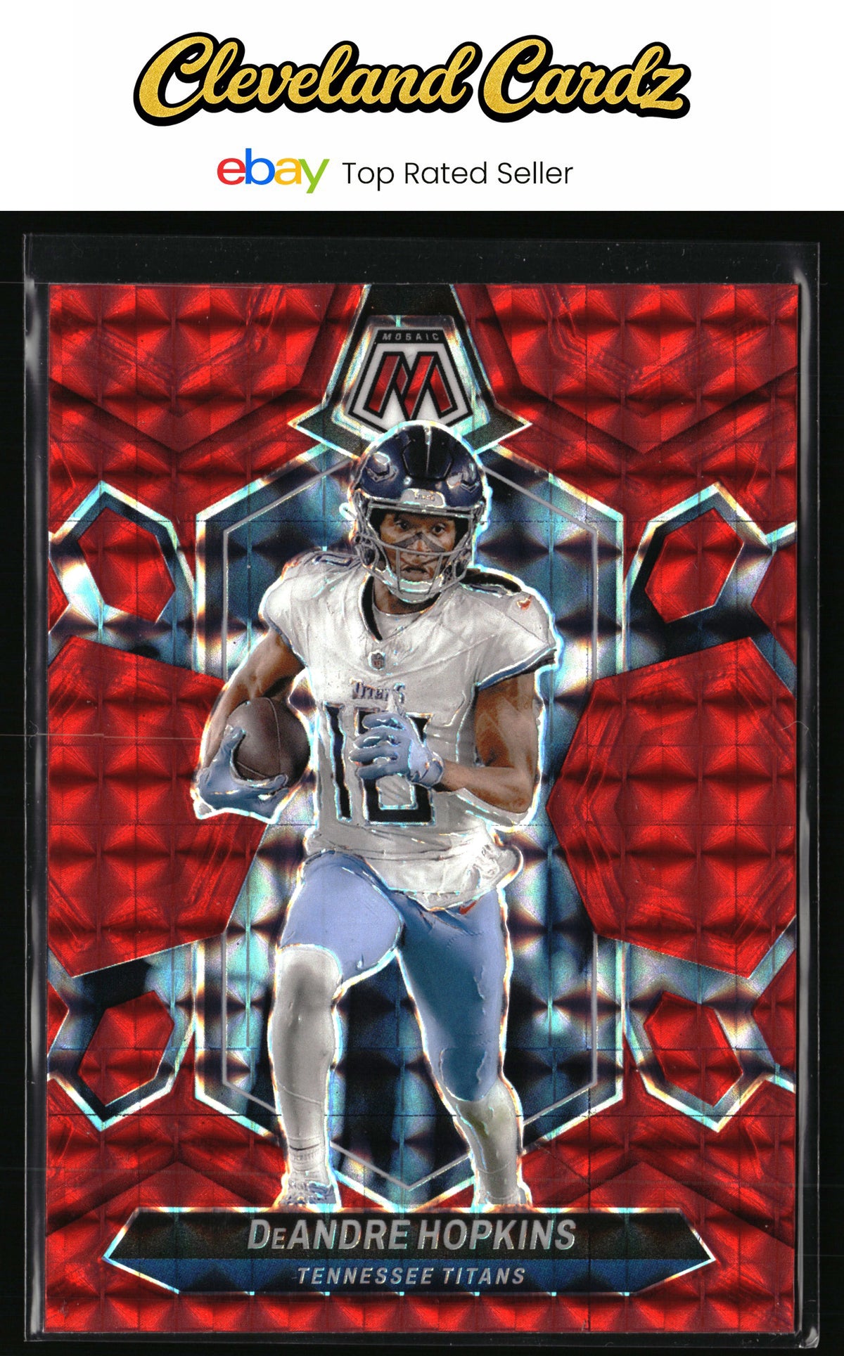 2024 Panini Mosaic #214 DeAndre Hopkins Mosaic Red