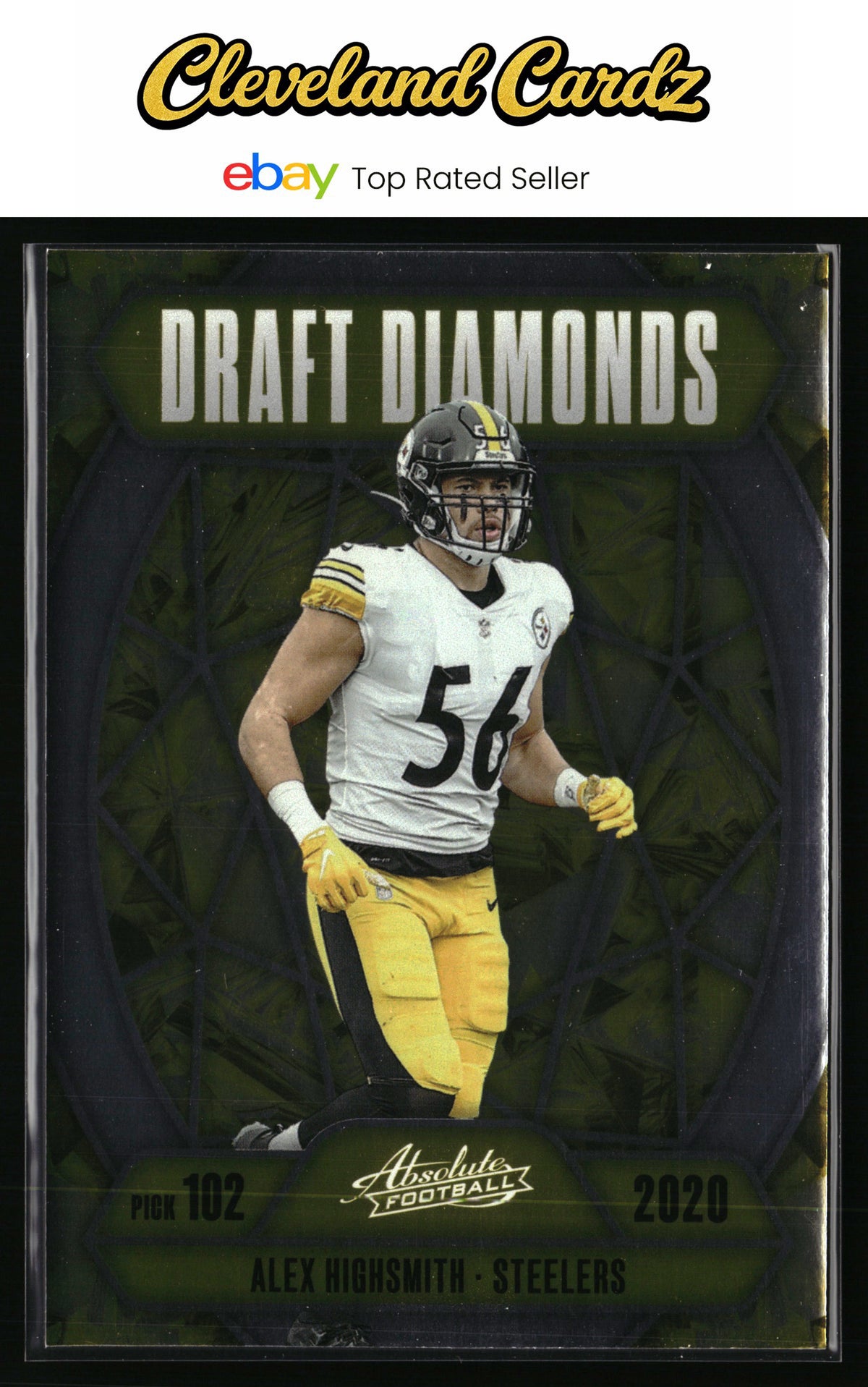 2025 Panini Absolute #DD-AHM Alex Highsmith Draft Diamonds