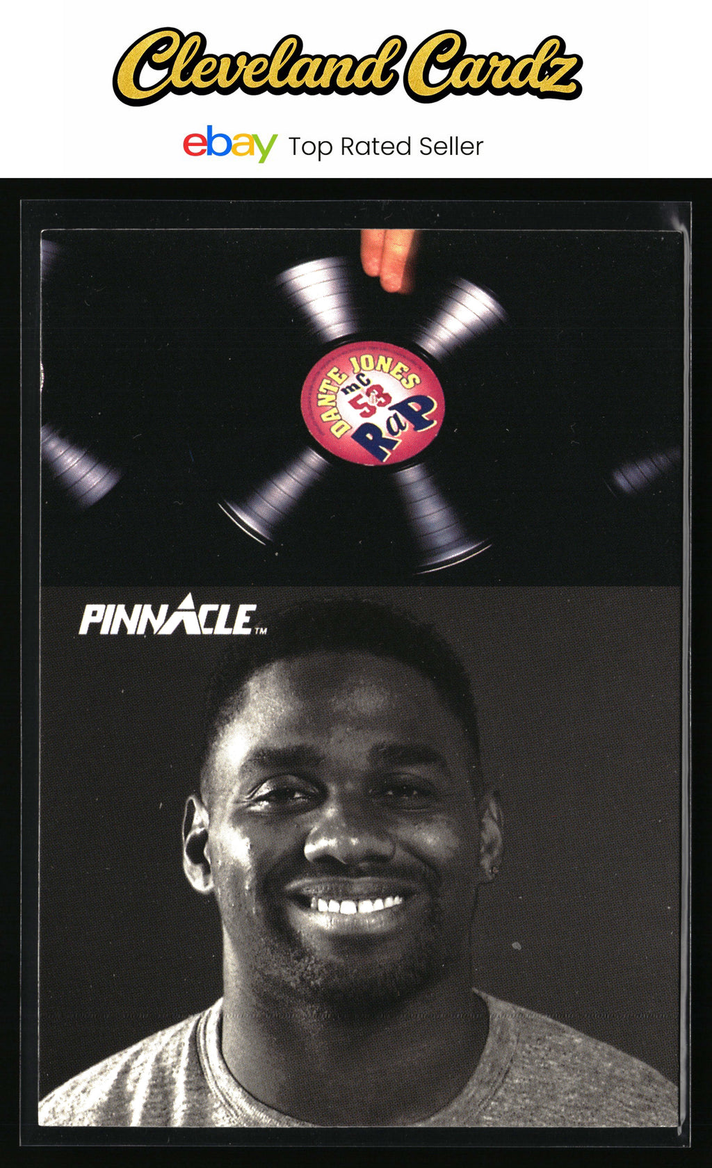 1991 Pinnacle #414 Dante Jones
