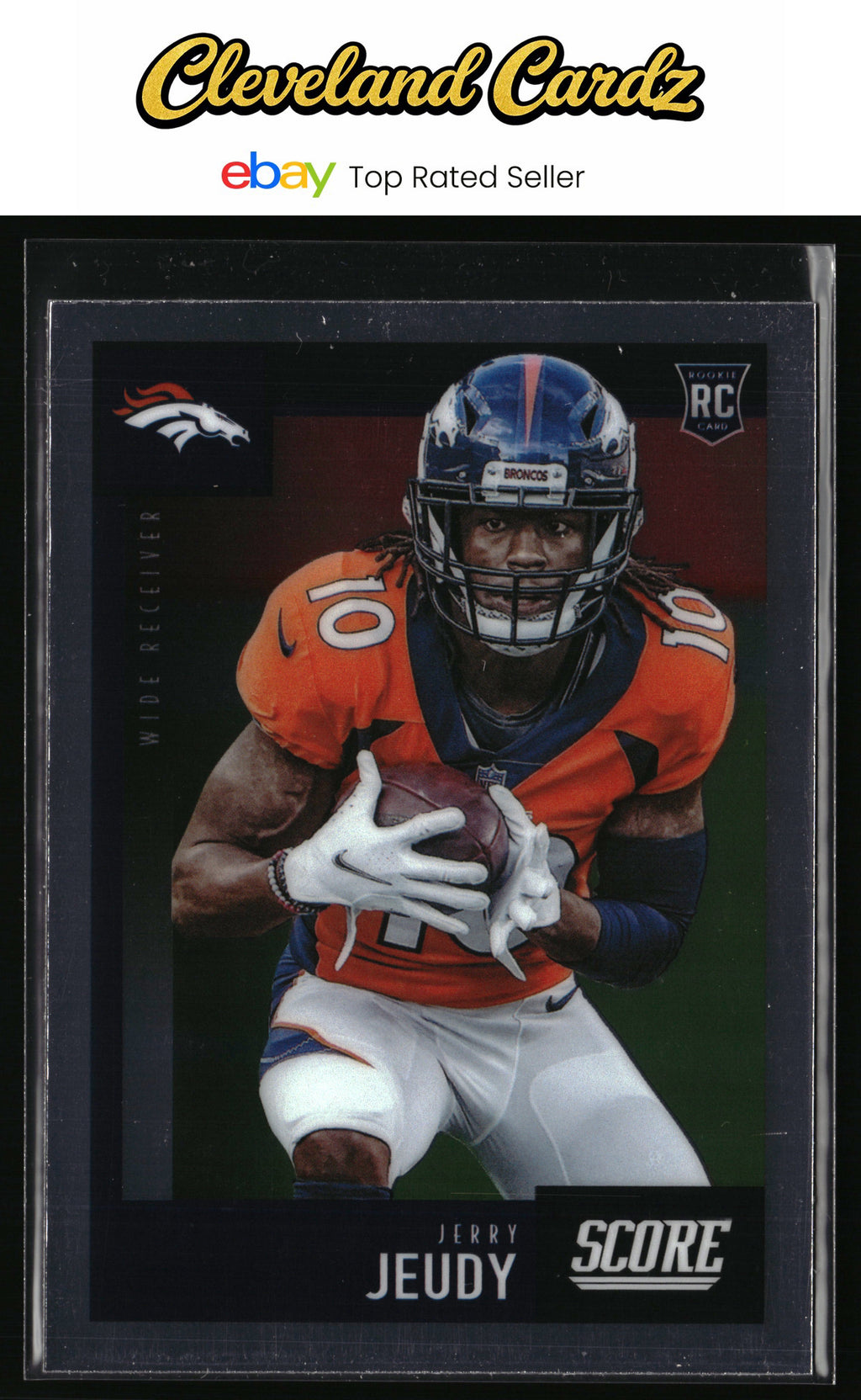 2020 Panini Chronicles #452 Jerry Jeudy 2020 Score Update Rookies