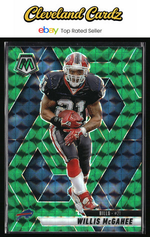 2025 Panini Mosaic #53 Willis McGahee Mosaic Green