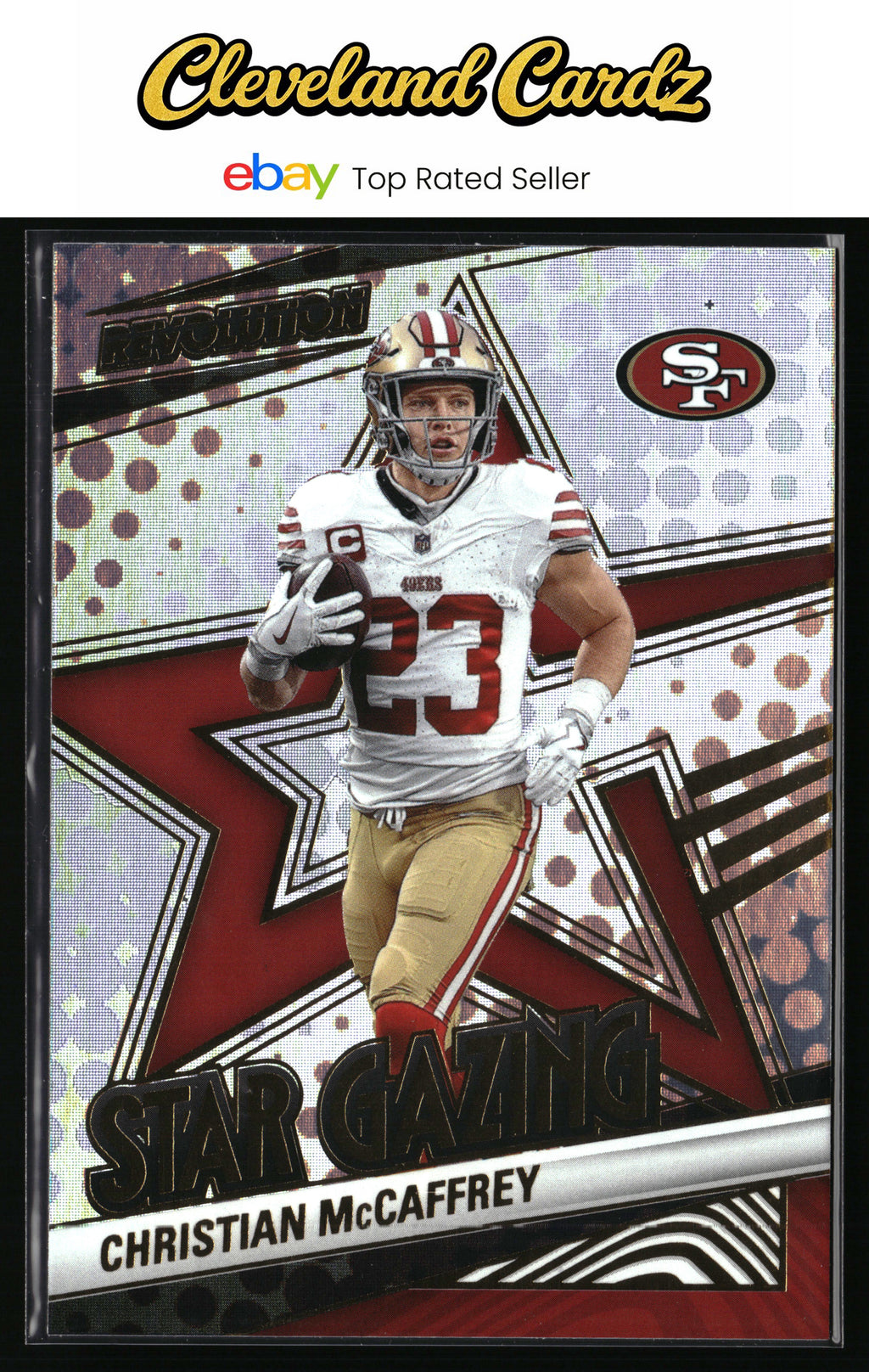 2025 Panini Revolution #11 Christian McCaffrey Star Gazing