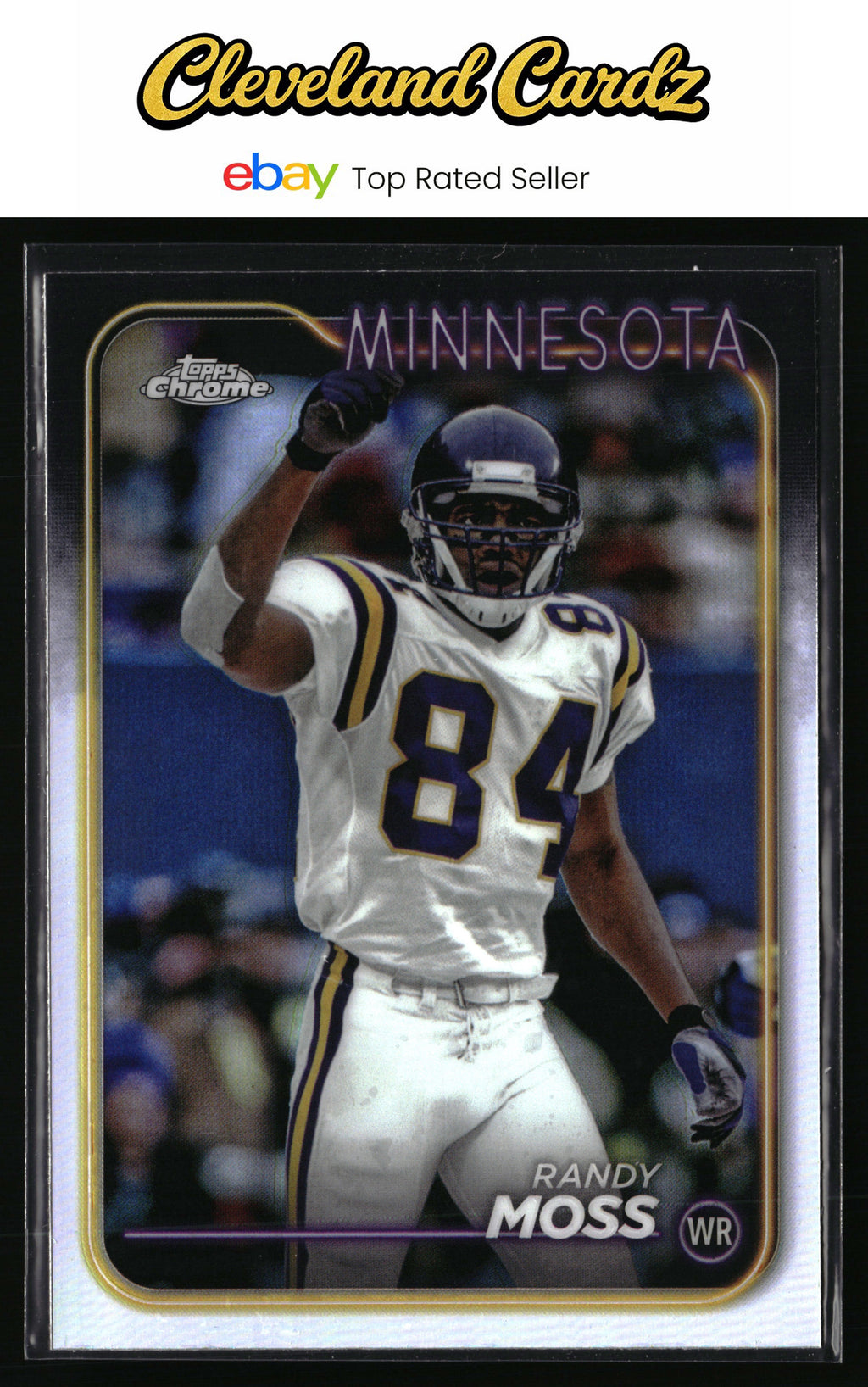 2024 Topps Chrome #112 Randy Moss Refractor