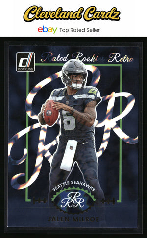 2025 Donruss #16 Jalen Milroe Rated Rookies Retro